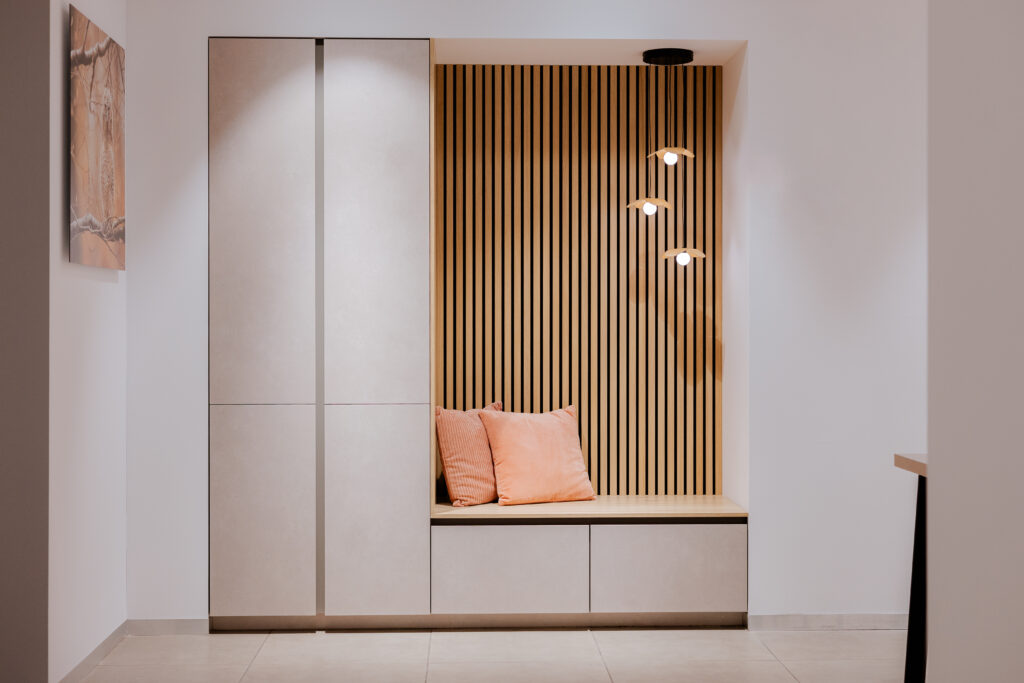 Banquette pour hall d'entrée èggo