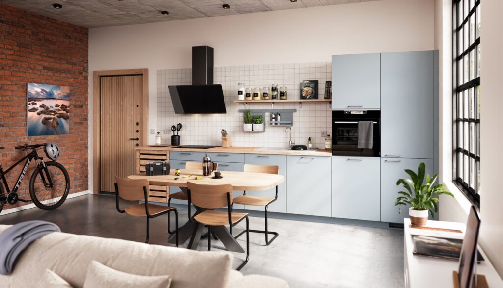 La cuisine life de Flore et arthur conçue avec des matériaux eco-responsables